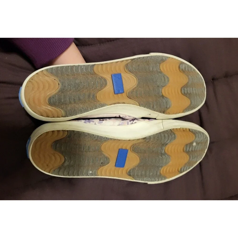 Keds Womens Floral Slip On Shoes Size 11